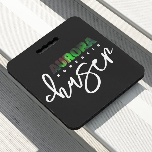 Aurora Borealis (Northern Lights) Chaser Seat Cushion (In Situ)