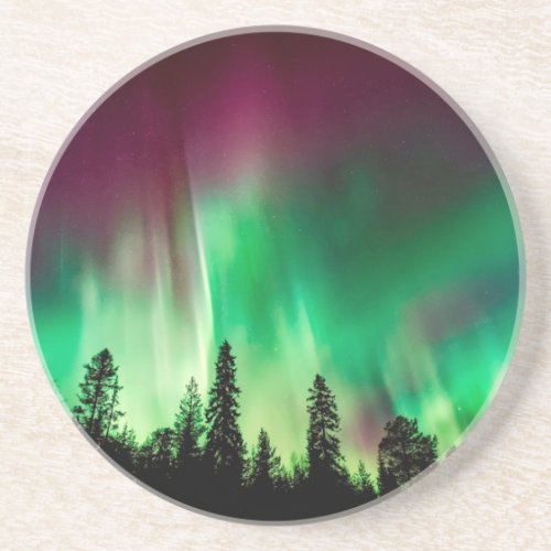 Aurora borealis northern lights coaster