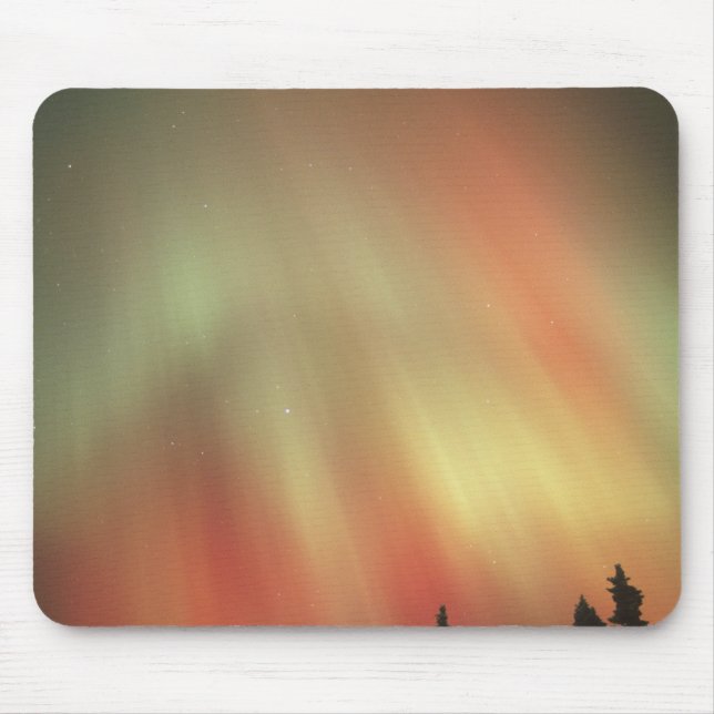 Aurora Borealis, Northern Lights, Fairbanks Mouse Pad (Front)