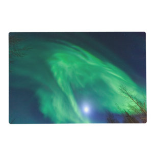 Aurora Borealis Northern Lights Fairbanks Placemat