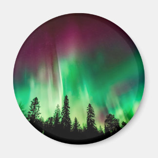 Aurora borealis northern lights magnet