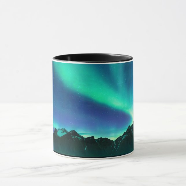 Aurora Borealis Northern Lights Mug (Center)
