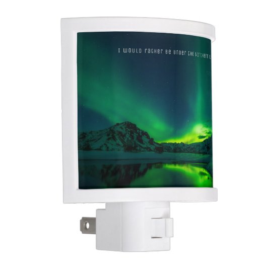 Aurora Borealis Northern Lights Night Light Custom (Right)