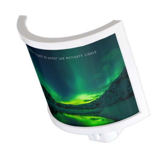 Aurora Borealis Northern Lights Night Light Custom (Angled)