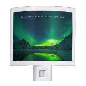 Aurora Borealis Northern Lights Night Light Custom (Front)