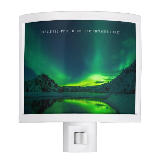 Aurora Borealis Northern Lights Night Light Custom (Front)