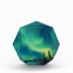 Aurora Borealis Northern lights Norway Acrylic Awa Acrylic Award