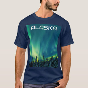 Aurora Borealis Northern lights Norway Arctic T-Shirt