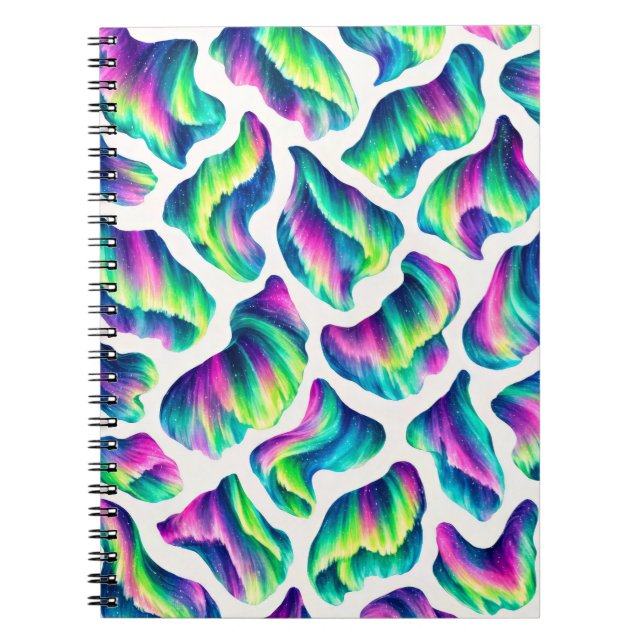 Aurora Borealis Northern Lights Notebook (Front)