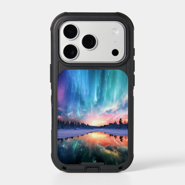 Aurora Borealis, Northern Lights, Otterbox iPhone Case (Back)