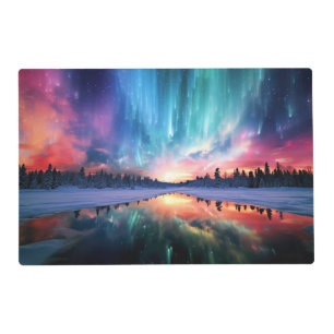 Aurora Borealis, Northern Lights, Placemat