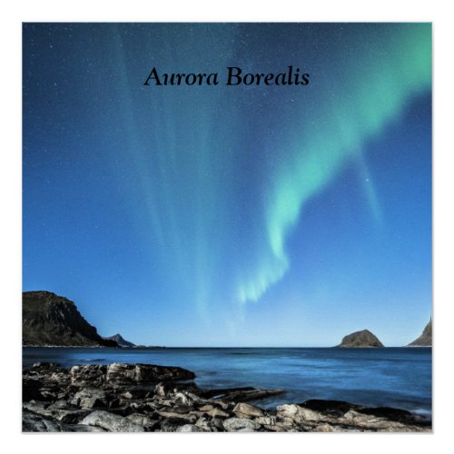 Aurora Borealis Northern Lights Poster