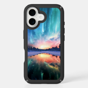 Aurora Borealis, Northern Lights, iPhone 16 Case