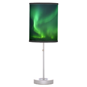 Aurora Borealis Northern Lights Stars Sky Winter T Table Lamp