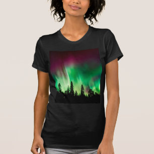 Aurora borealis northern lights T-Shirt
