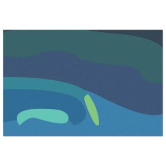Aurora Borealis Northern Lights Tissue Paper