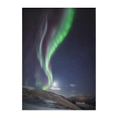 Aurora Borealis Norway Acrylic Print