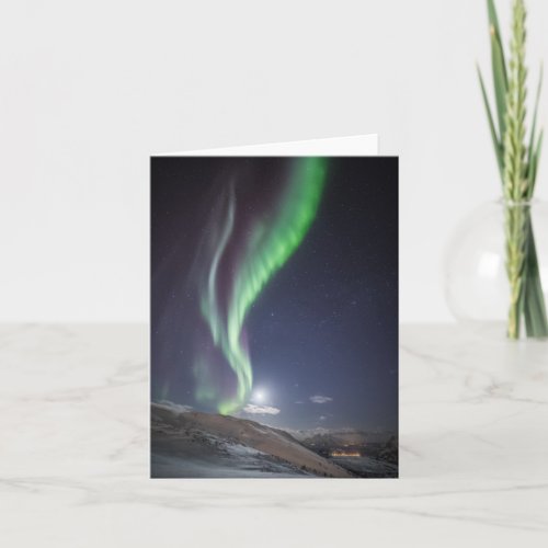 Aurora Borealis Norway Card