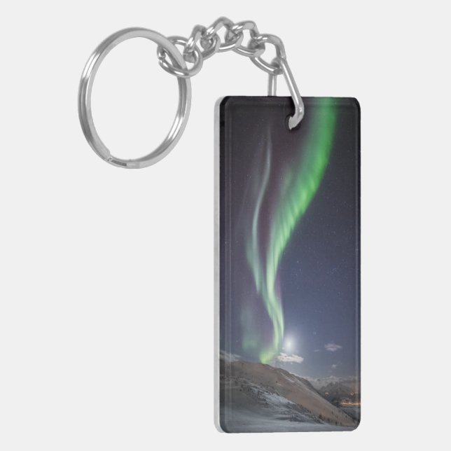 Aurora Borealis Norway Keychain (Front Left)