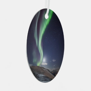 Aurora Borealis Norway Metal Ornament