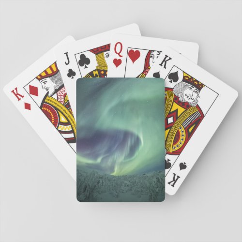 Aurora Borealis Norway Poker Cards