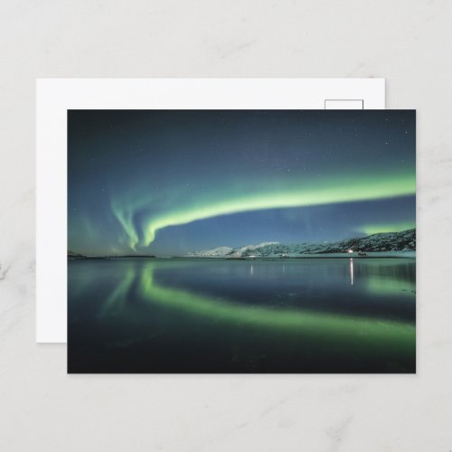 Aurora Borealis Norway Postcard