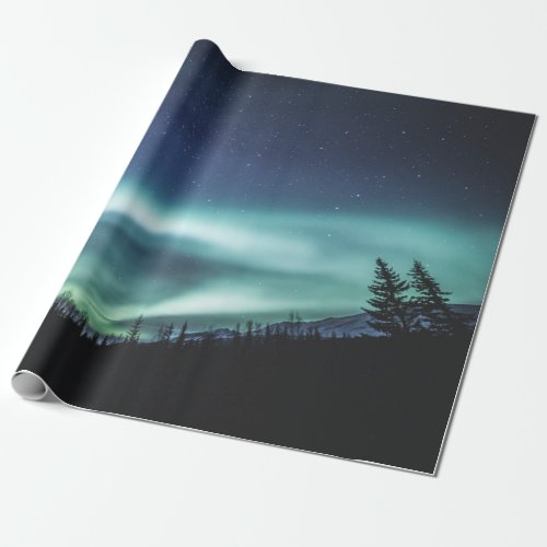 Aurora Borealis Norway Wrapping Paper