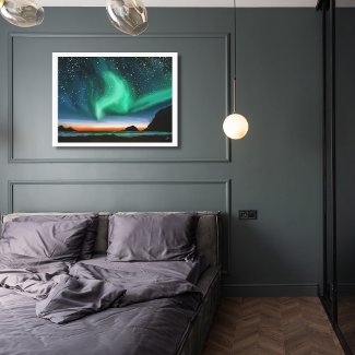 Aurora Borealis - Oil Painting