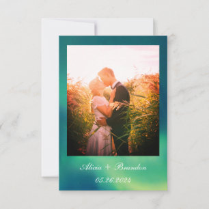 Aurora Borealis Photo Northern Lights Wedding Save The Date