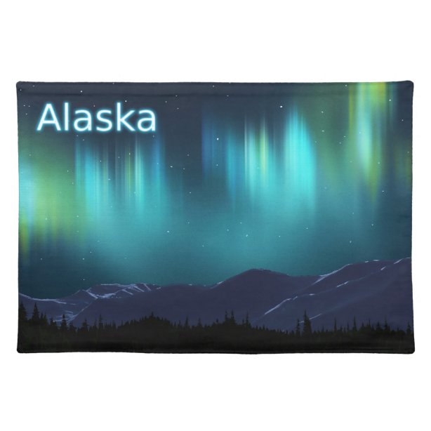 Alaska Placemats Zazzle