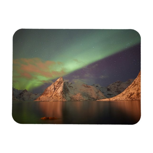 Aurora Borealis, Polar Lights Magnet (Horizontal)