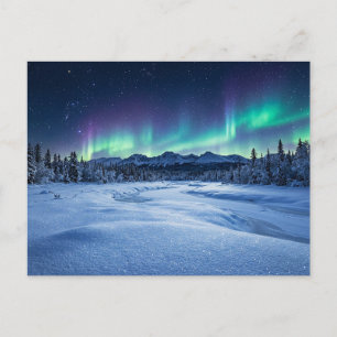 Aurora Borealis Postcard