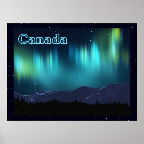 Aurora Borealis Poster