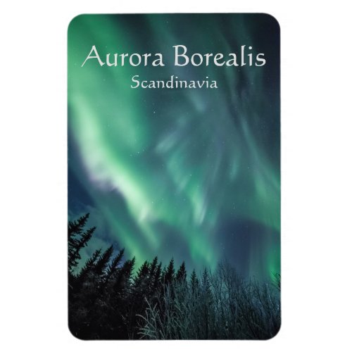 Aurora Borealis Scandinavia Magnet