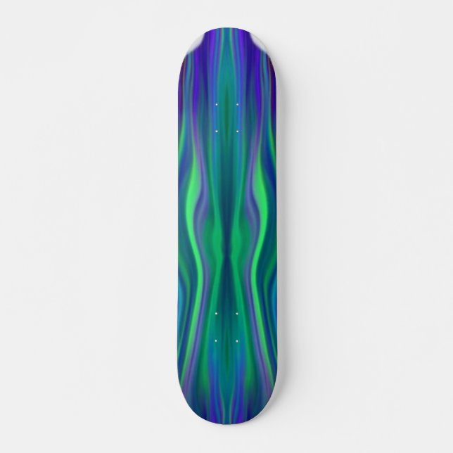 Aurora Borealis Skateboard (Front)