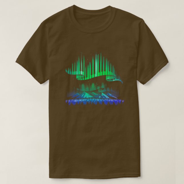 Aurora Borealis Song T-Shirt (Design Front)