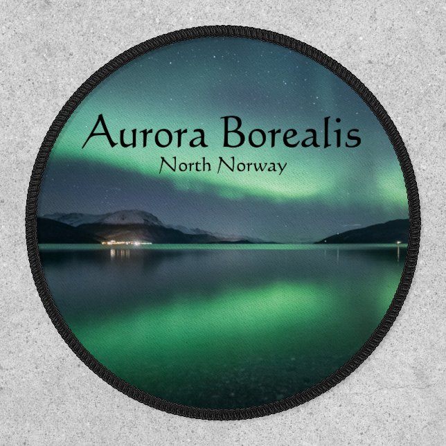 Aurora Borealis Souvenir Patch (Front)