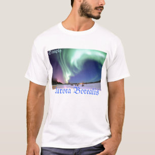 Aurora borealis T-Shirt