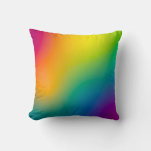 Aurora borealis throw pillow