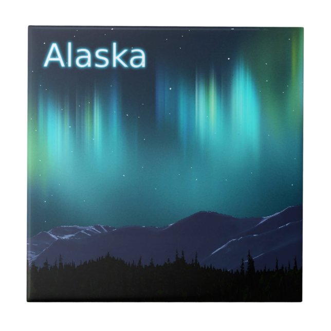 Aurora Borealis Tile (Front)