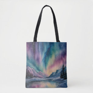 Aurora Borealis Tote Bag
