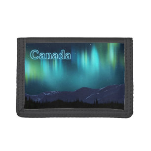 Aurora Borealis Trifold Wallet