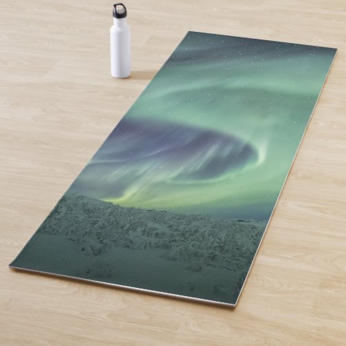 Aurora Borealis Yoga Mat