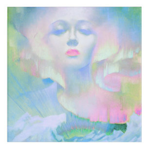 Aurora by Clive Henry light pastel Acrylic Print