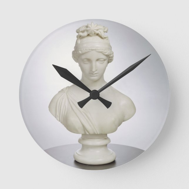 Aurora, c.1843-45 (marble) round clock (Front)