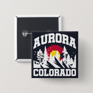Aurora,Colorado Button