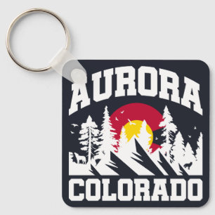 Aurora,Colorado Keychain