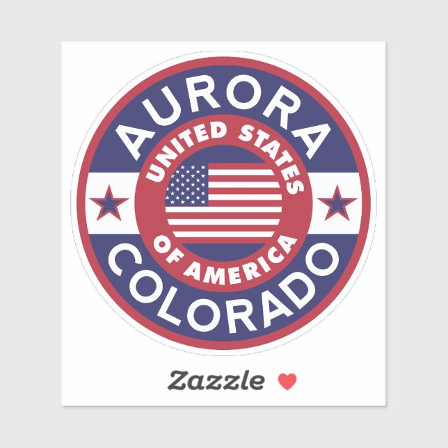 AURORA, Colorado Sticker (Sheet)