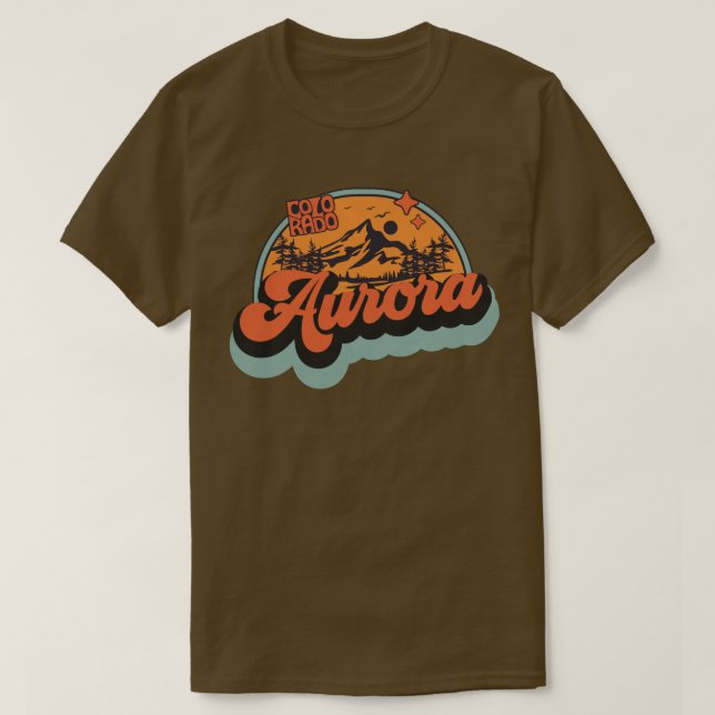 Aurora, Colorado T-Shirt (Design Front)