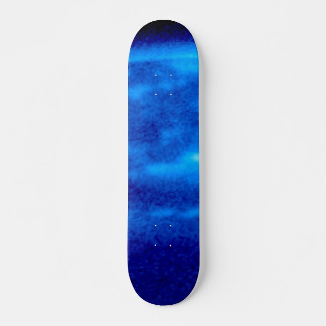 Aurora Crowns Jupiter's North Pole Skateboard Deck (Front)